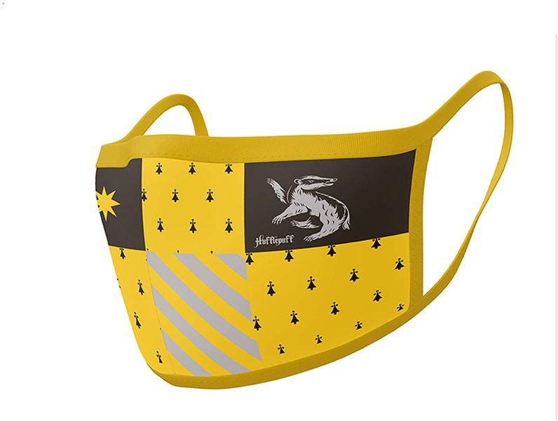 Harry Potter - Hufflepuff Face Covering Twin Pack