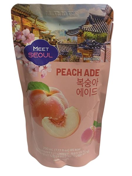 Meet Seoul Peach Ade 230ml x 10