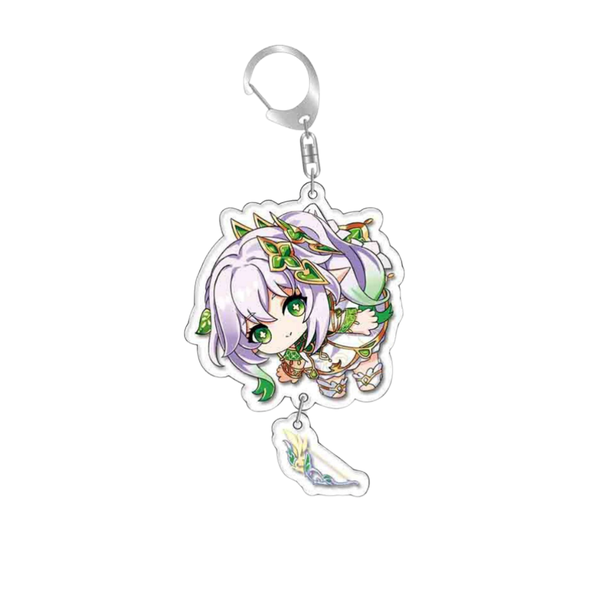 Nashida Character Keyring &amp; Bag Ring - Cute Cartoon Keychain
