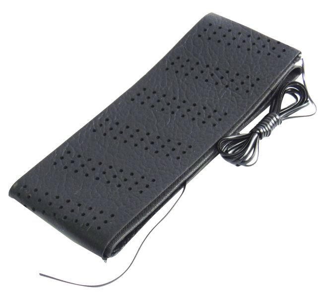 Steering Wheel Cover Black Pvc (Fc11b)