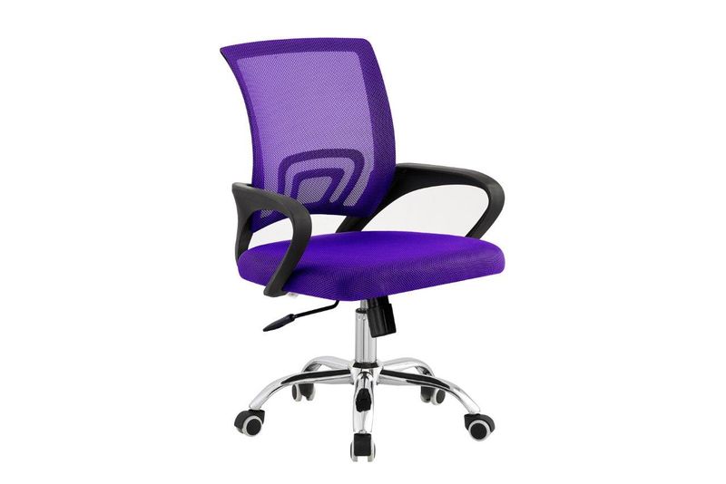 TOCC Tippy Mod Operator Chair with Chrome - Full Purple