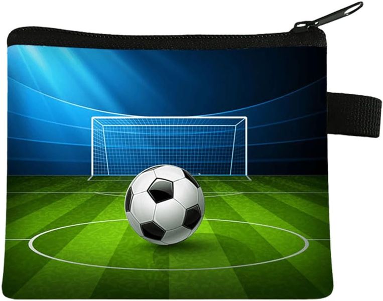 Men's Bag Football Coin Purse Key Storage Bag Multicolor 1 Piece