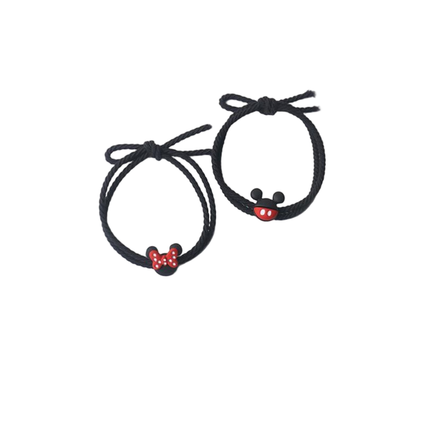 Cute Mickey Head Hair Bands-2Piece Set