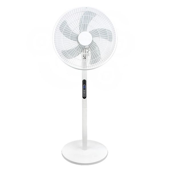 ElecTrek 16-Inch Floor Fan of Silent White Controlled