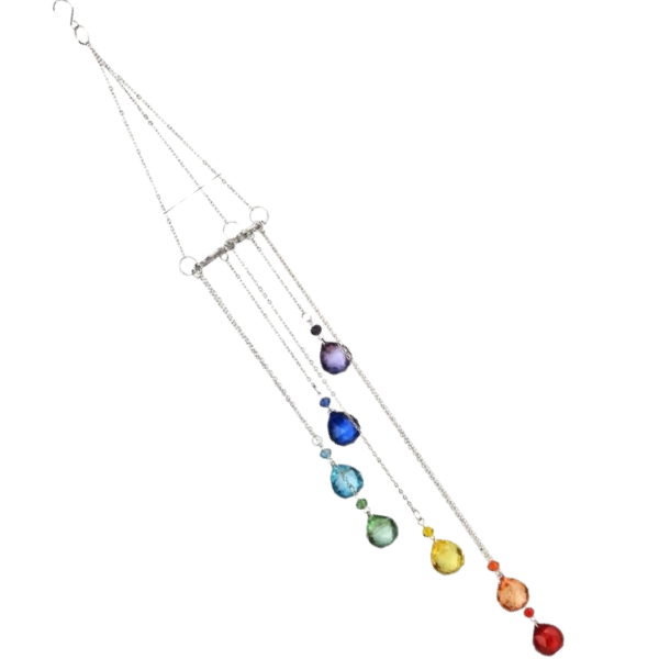 Seven Color Tree of Life Wind Chimes