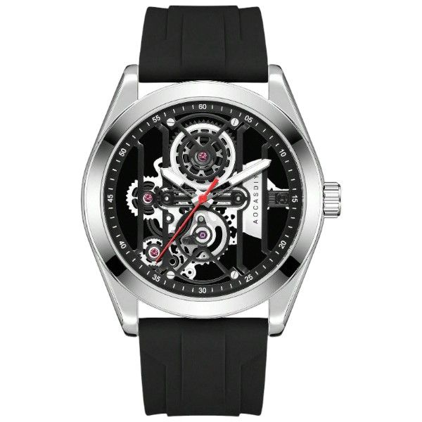 Water Resistant Mens' Watch With Luminous &amp; Pointer Display - Orange