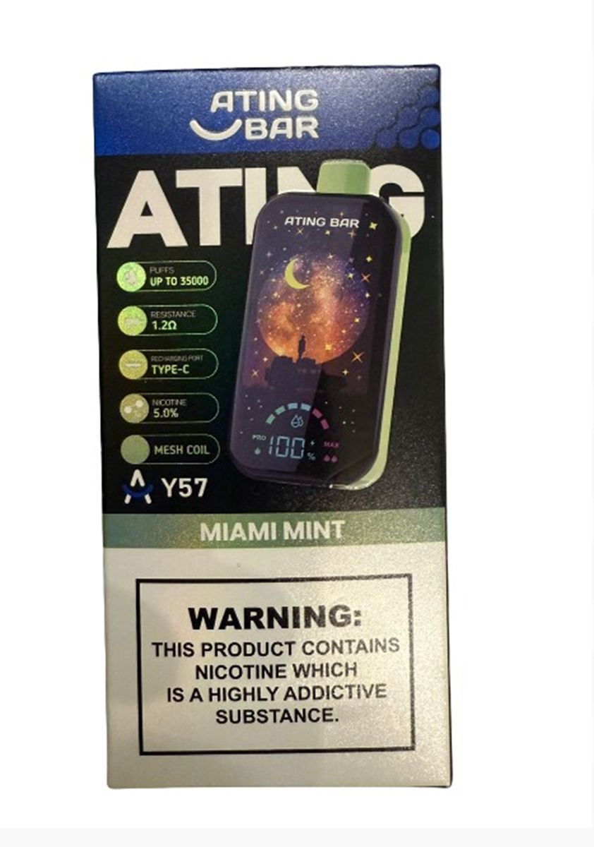 elfbar elfa master akku Ating Bar - 5000 puffs - Blueberry Ice - 2%