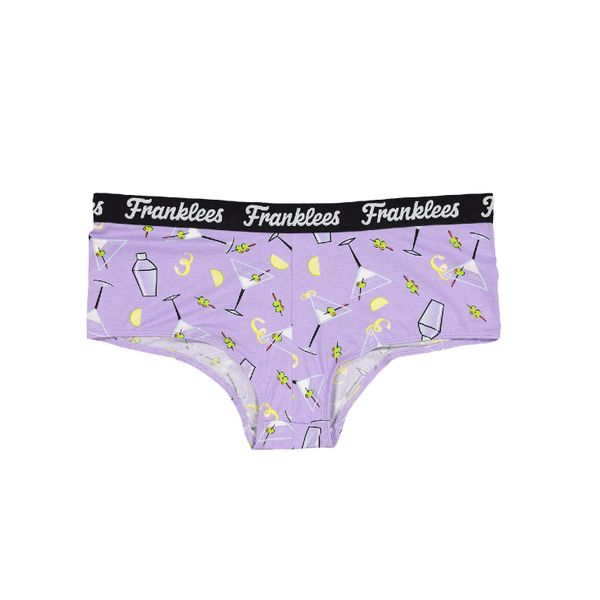 Franklees Women's High Waisted Hipster Cotton Soft Underwear