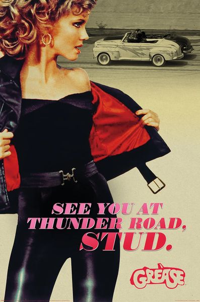 Grease (See You At Thunder Road, Stud) Poster