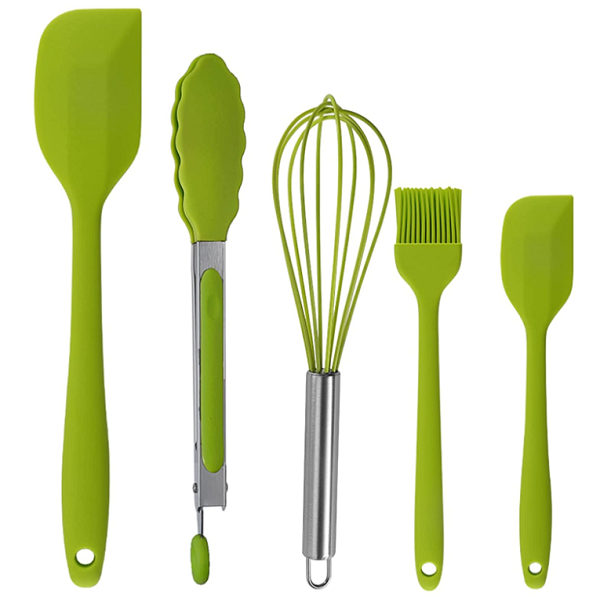 5 Pieces Kitchen Silicone Baking Utensils