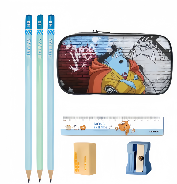 One Piece Jinbe Graffiti Art Pencil Case - Anime School Organizer
