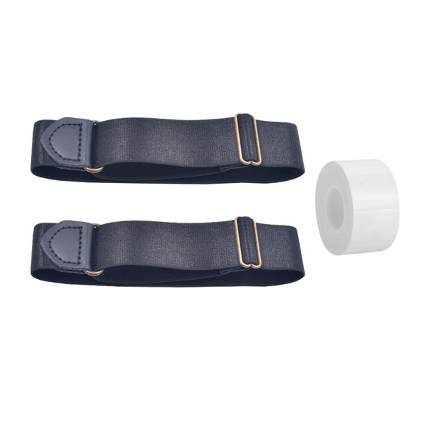 Sleeve Garters Elastic Armband With Collar Protectors