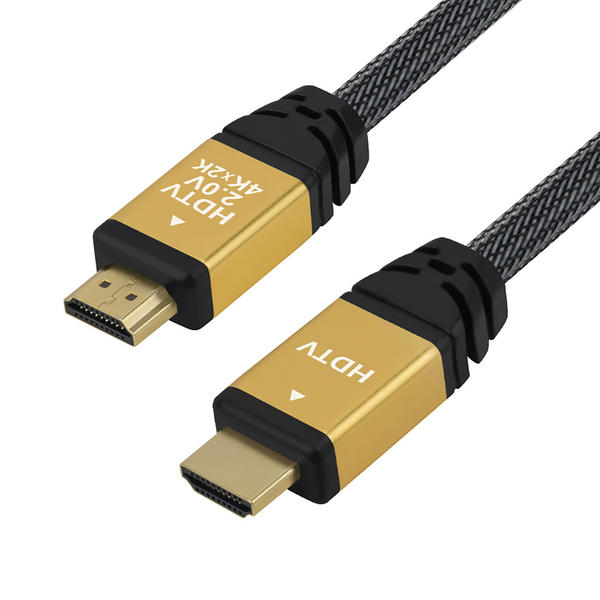 HDMI to HDMI 2.0 4K 60HZ Gold Plated Male to Male Cable - 1.5m