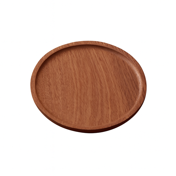 Wooden Dinner Plate 15cm - Brown