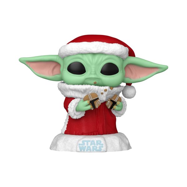 Funko Pop! Star Wars: Grogu - Grogu With Christmas Cookie