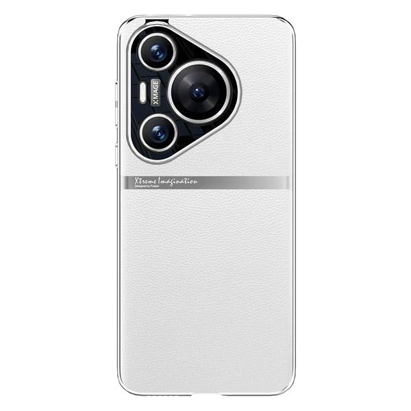 Drop Protection Pu Leather Back Cover Compatible with Huawei Pura 70