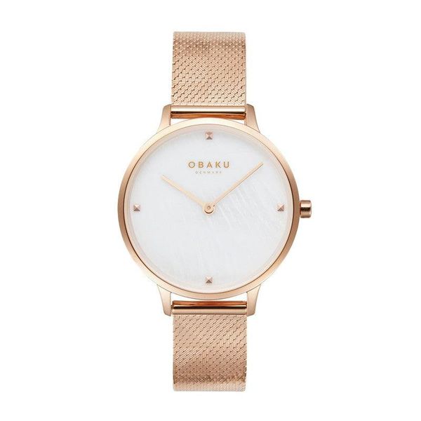 Obaku Women Mesh Formal Watch V295LXVWHV