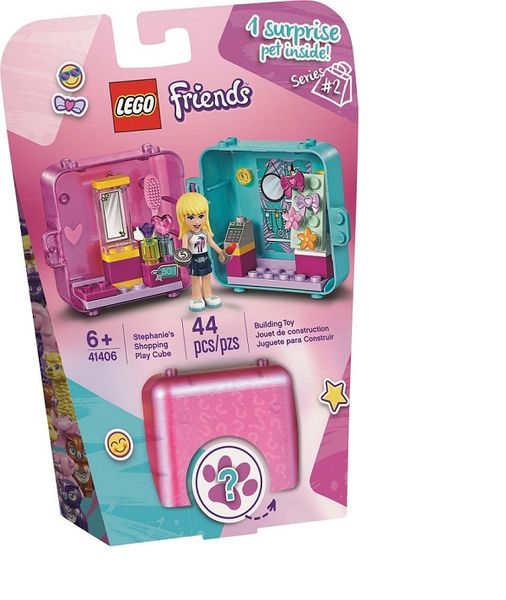 LEGO Friends Stephanie's Shopping Play Cube - 41406