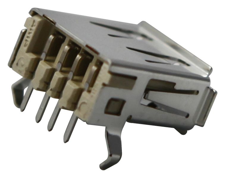TE Connectivity (292303-5) USB Connector, USB Type A, USB 2.0, Receptacle