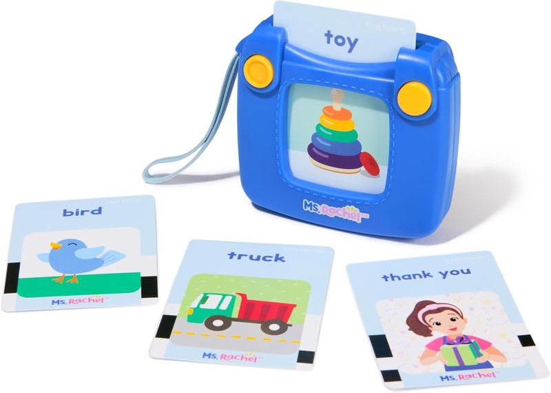 Ms. Rachel Official First Words Talking Flash Cards With Electronic Reader
