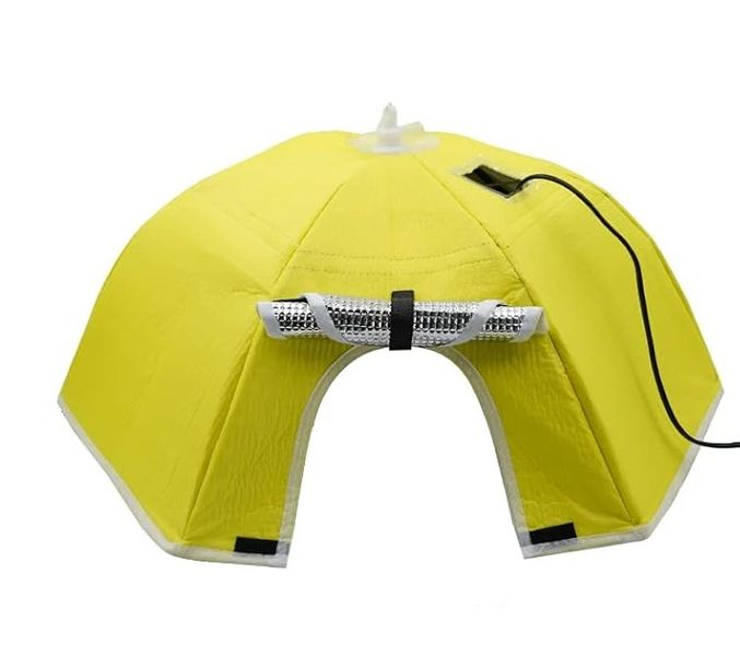 Yellow Umbrella Chick Brooder