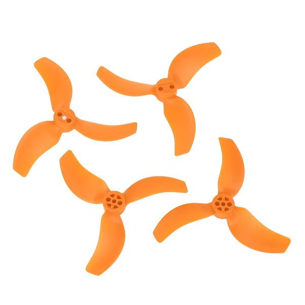 4-Pack Avata 2 Propellers - Low-Noise 3-Blade (Orange)