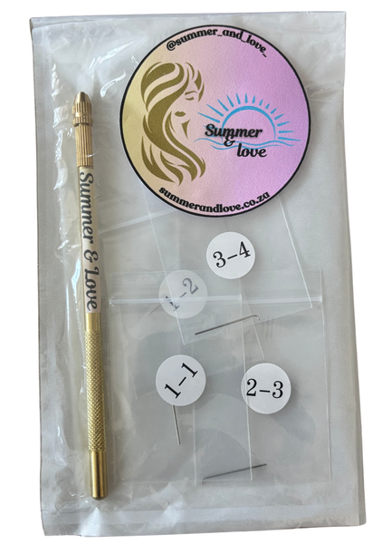 Ventilating Needles with Metal Holder (Summer and Love)