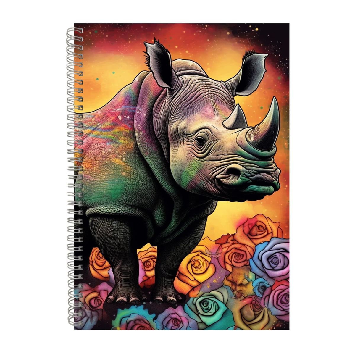 RHINOCEROS Notebook Art Gift Idea A4 NotePad 116 | Shop Today. Get it ...