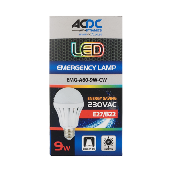 Rechargeable Emergency LED Lamp 9W CW