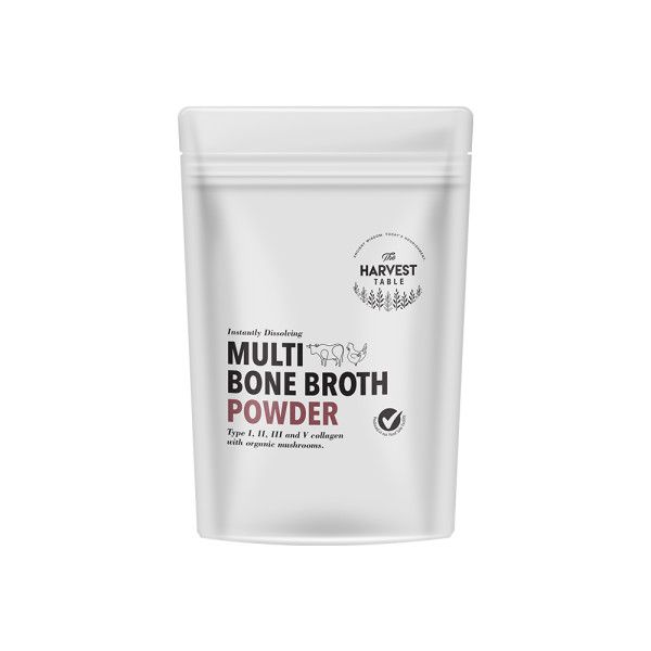 The Harvest Table Multi Bone Broth Powder 150g Pouch