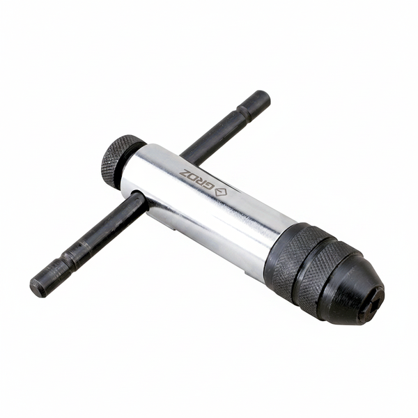Groz T-Type Ratchet Tap Wrench for M4-M6 Taps
