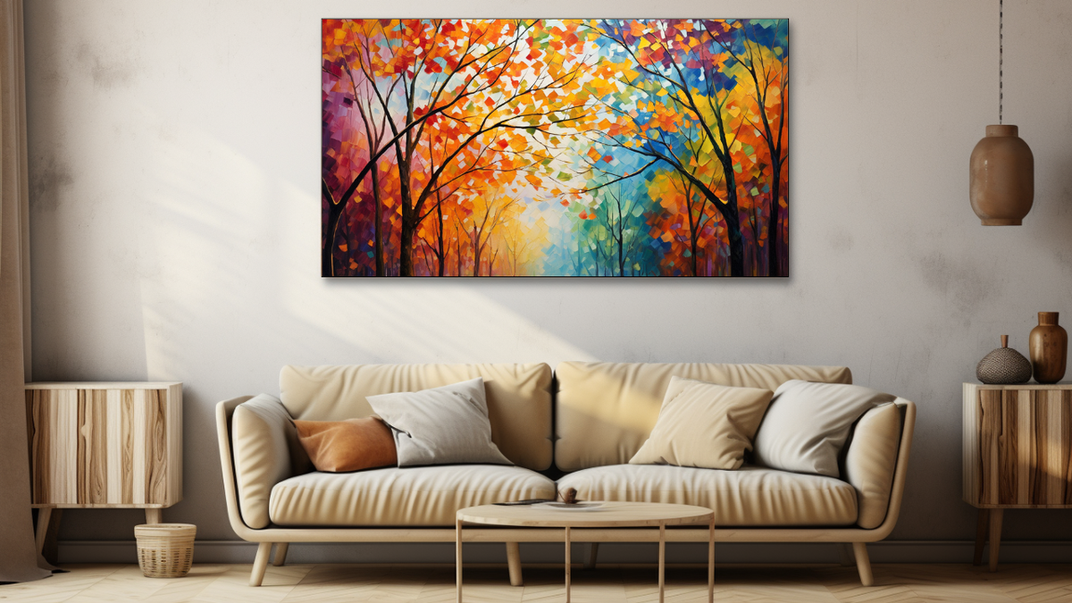 Canvas Wall Art - Colourful Canopy Abstract - HD0080 | Shop Today. Get ...