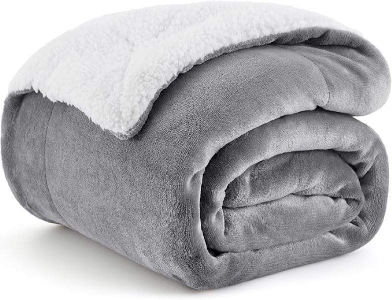 Fleece Blanket (150 x 200cm) - Grey