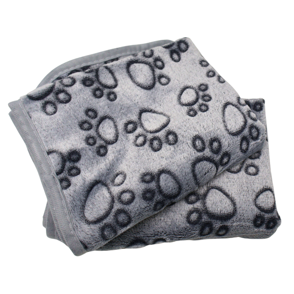 Paw Print Dog Blanket - Pack of 2
