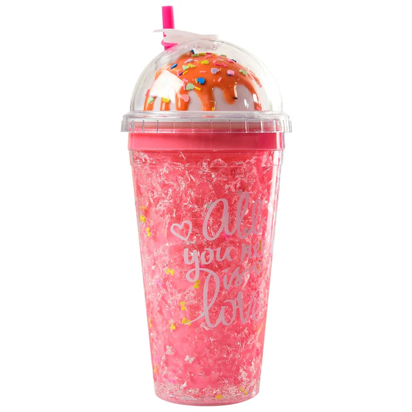 Ice Cream Lid Tumbler - 450ml - 4 Colours