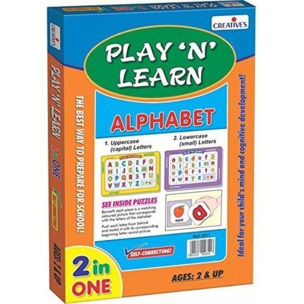 Play And Learn - Alphabet (Self-correcting Puzzles)