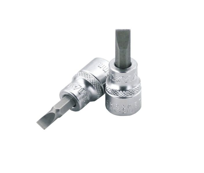 Fixman - 1/4" Dr.Bit Socket Sl7 Slotted Screwdriver Bit - 3 Pack