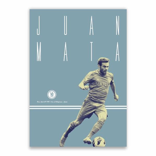 Juan Mata Chelsea Poster - A1