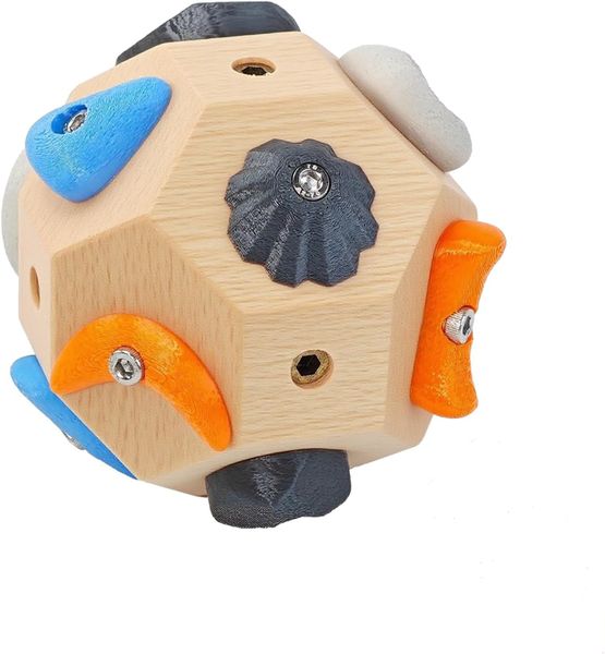 3D Rock Climbing Training Ball for Finger Strength and Precision