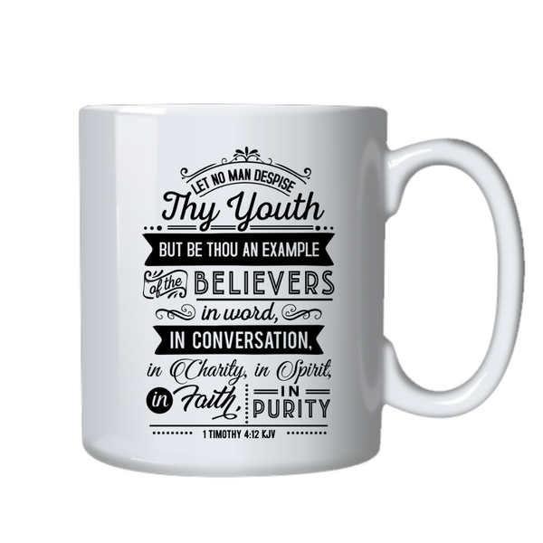 Youth Example Bible Ver Christian Theme Birthday Christmas Gift Cup Mug 402