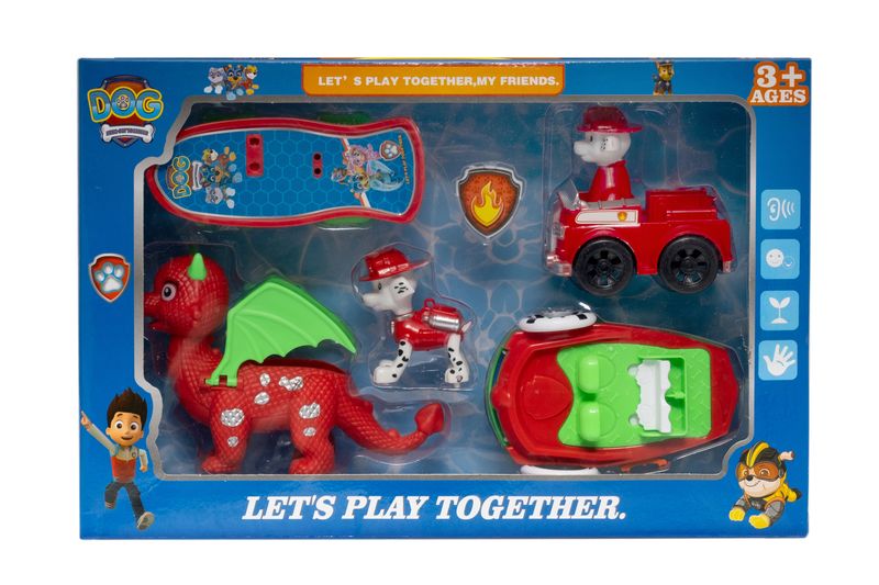 Marshall Figures Red Set