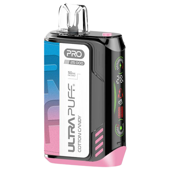 Ultra Puff Pro Cotton Candy 25 000 Puffs Disposable Vape
