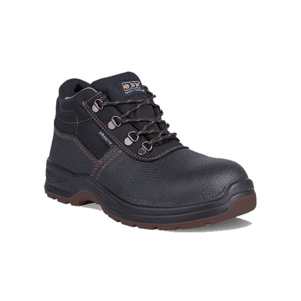 DOT Safety Boot Granite Oil And Acid Steel Toe Black SABS