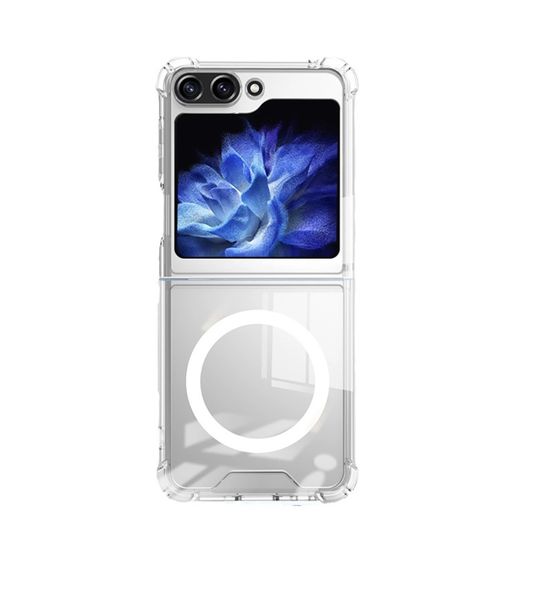 Transparent Magsafe Back Cover for Samsung Galaxy S24 Plus