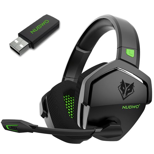 Professional wireless gaming headset with unidirectional microphone,