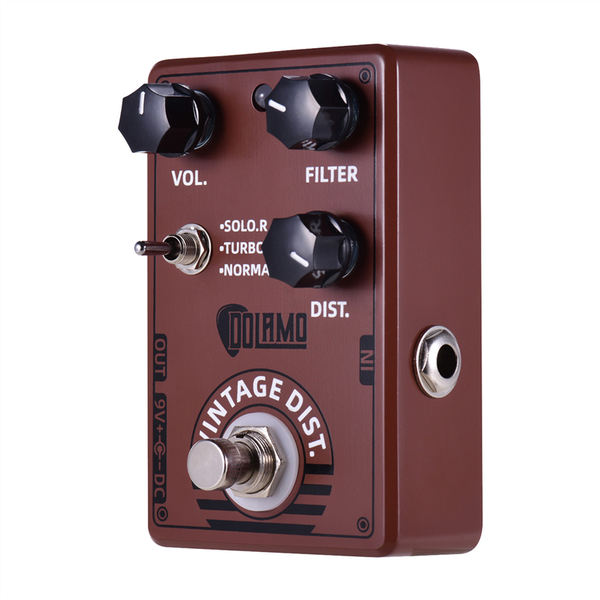 Dolamo D-11 Distortion Guitar Pedal With Volume Filter And Control