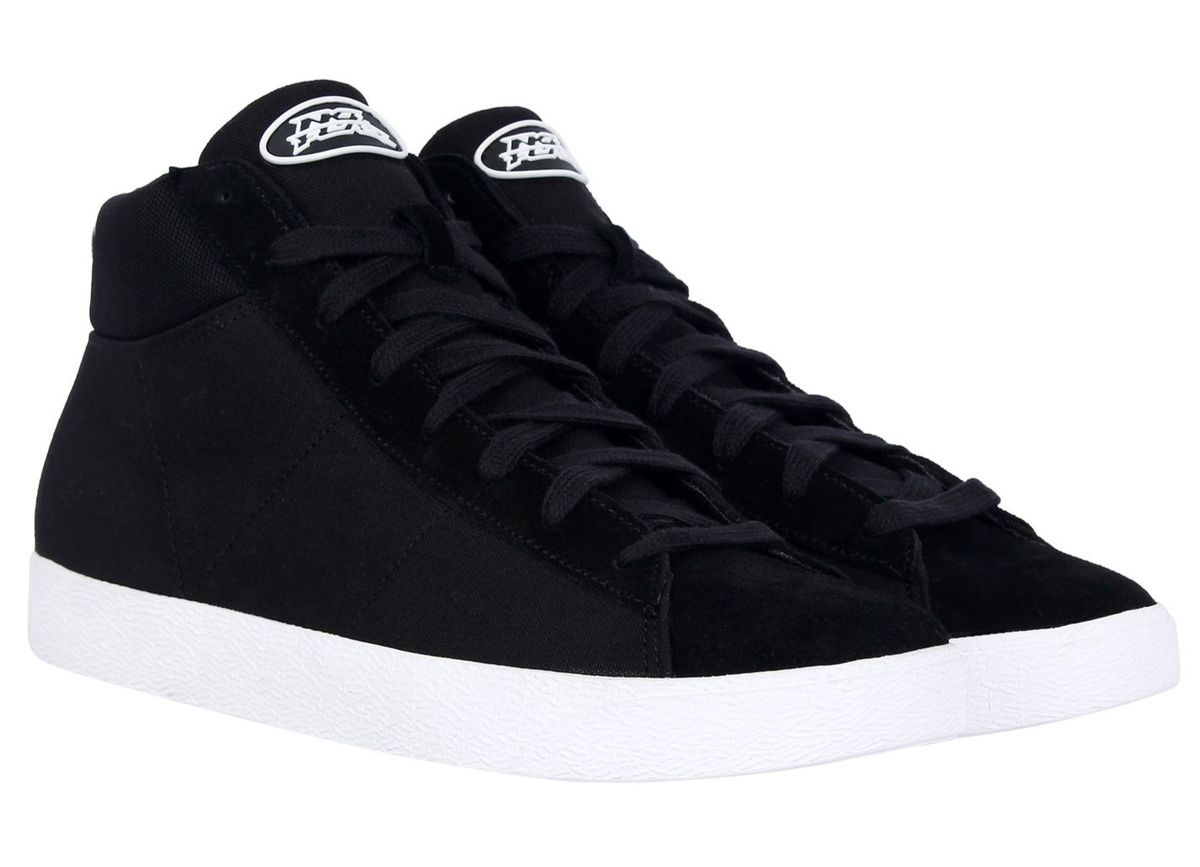 No Fear Mens - Slice Mid-Top Casual Trainers - Black/White [Parallel ...