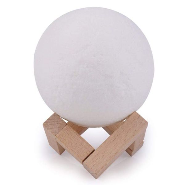 Battery Operated LED Night Light Moon Lamp