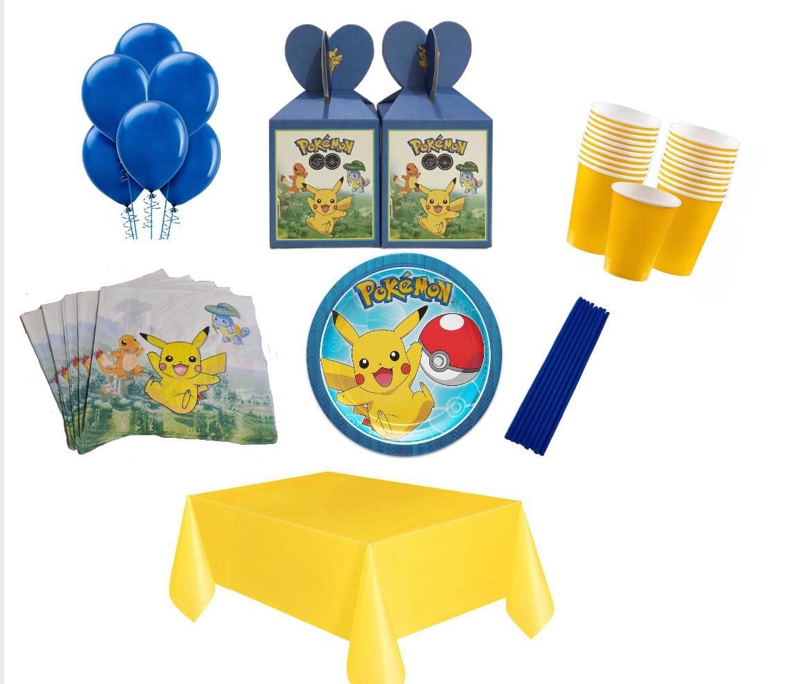 Pokemon deals party supplies