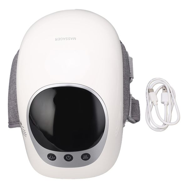 Cordless Knee Massager 3 Speed Smart Heating Vibration with LED Display